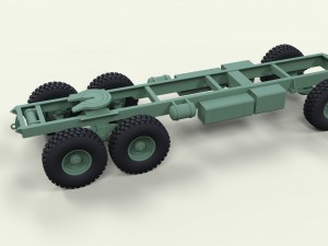 Chassis 6x6 3D Model