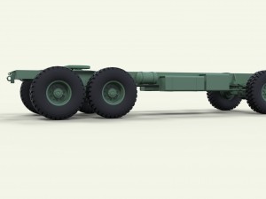 Chassis 6x6 3D Model