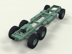 Chassis 6x6 3D Model