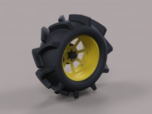 Offroad wheel 15 3D 模型