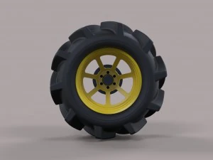Offroad wheel 15 3D Model