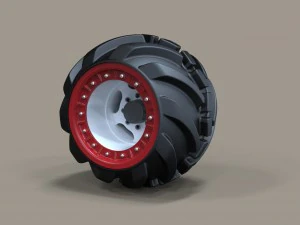 Roda off-road 16 Modelo 3D