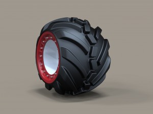 Offroad wheel 16 Model 3D
