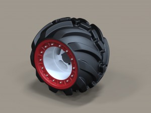 Offroad wheel 16 Model 3D