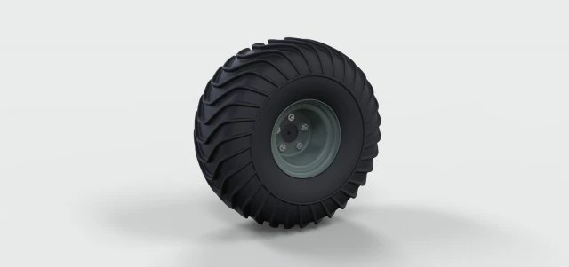 Offroad wheel 17 3D Model .c4d .max .obj .3ds .fbx .stl .blend 
