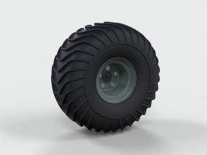 Offroad wheel 17 3D Model