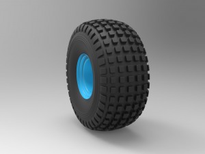 Offroad wheel 18 Model 3D