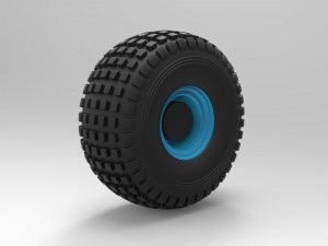 Offroad wheel 18 Model 3D
