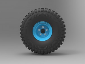Offroad wheel 18 Model 3D
