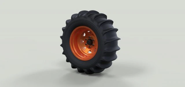 Rear wheel for dune buggy 3D Model .c4d .max .obj .3ds .fbx .stl .blend 