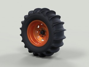 Rear wheel for dune buggy 3D Model