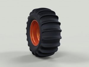 Rear wheel for dune buggy Model 3D