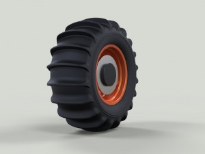 Rear wheel for dune buggy Model 3D