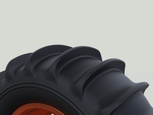 Rear wheel for dune buggy Model 3D