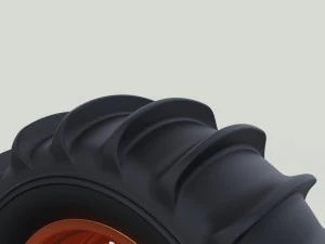 Rear wheel for dune buggy 3D Model