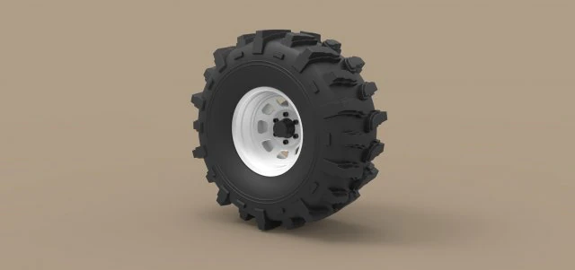 Offroad wheel 19 3D Model .c4d .max .obj .3ds .fbx .stl .blend