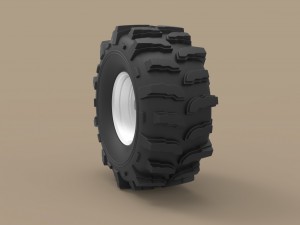 Offroad wheel 19 3D Model