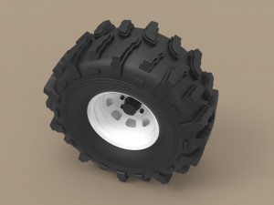 Offroad wheel 19 3D Model