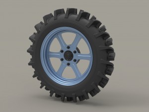 Offroad wheel 20 3D Model
