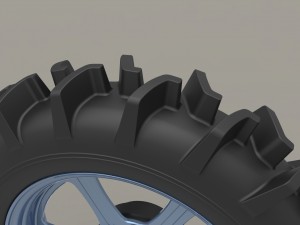 Offroad wheel 20 3D-Modell