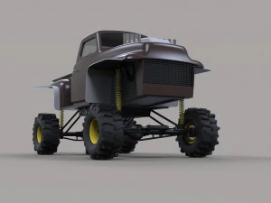 Dirt dragster 3D Model