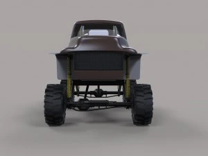 Dirt dragster 3D Model