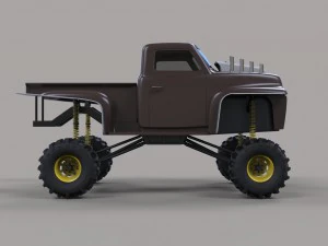 Dirt dragster 3D Model