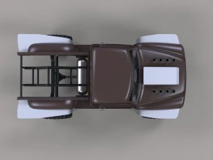 Dirt dragster 3D Model