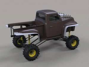 Dirt dragster 3D Model