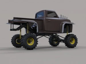 Dirt dragster 3D Model