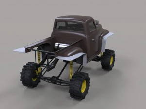 Dirt dragster 3D Model