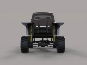 Dirt dragster 3D Model