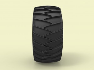 Wheel for snow 3D-Modell