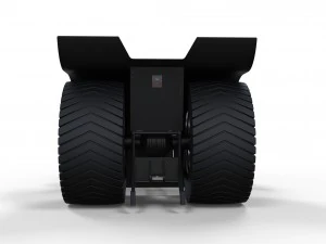Twin-engined pulling tractor 2 3D Model