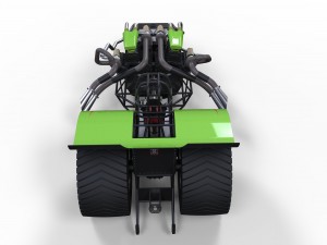 Twin-engined pulling tractor 2 Modèle 3D