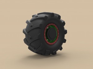 Offroad wheel 21 3D मॉडल