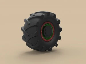 Offroad wheel 21 3D Model
