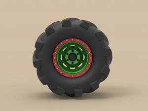 Offroad wheel 21 3D मॉडल