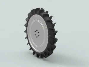 Wheel from swamp buggy 3D Model