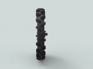 Wheel from swamp buggy 3D Model