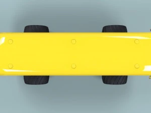 Monster bus 3D Model