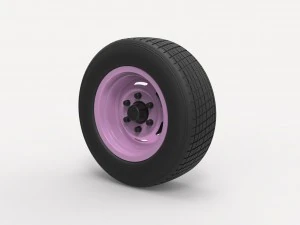Roda de carro 2 Modelo 3D
