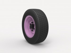 Car wheel 2 Model 3D
