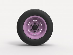 Car wheel 2 Model 3D