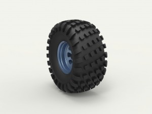 Offroad wheel 22 Model 3D