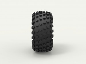 Offroad wheel 22 Model 3D