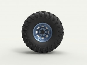 Offroad wheel 22 Model 3D
