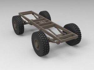 Chassis 4x4 3D Модель