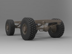 Chassis 4x4 3D Модель