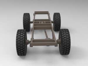 Chassis 4x4 3D Модель